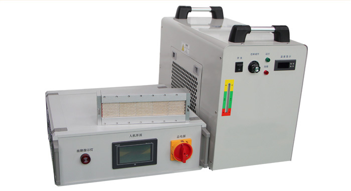 UV LED固化光源設(shè)備的三大配置照射頭、水冷機(jī)、電源驅(qū)動(dòng)